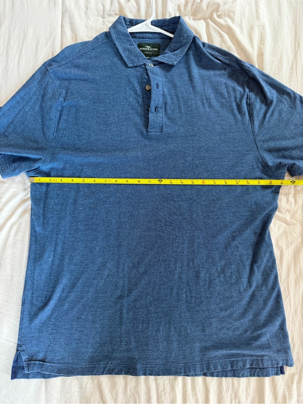 Rodd & Gunn Blue Short-Sleeve Polo Shirt